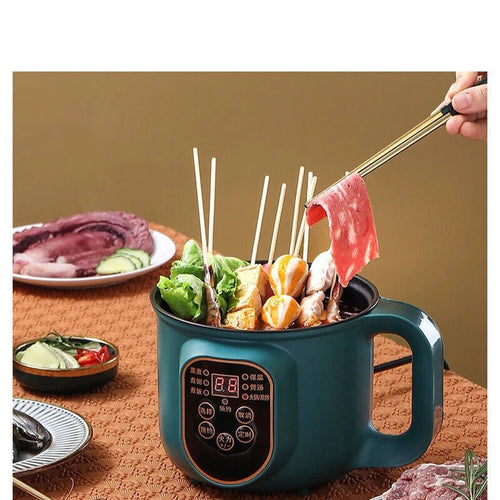1.8L Mini Electric Hot Pot and Rice Cooker - MellowMart